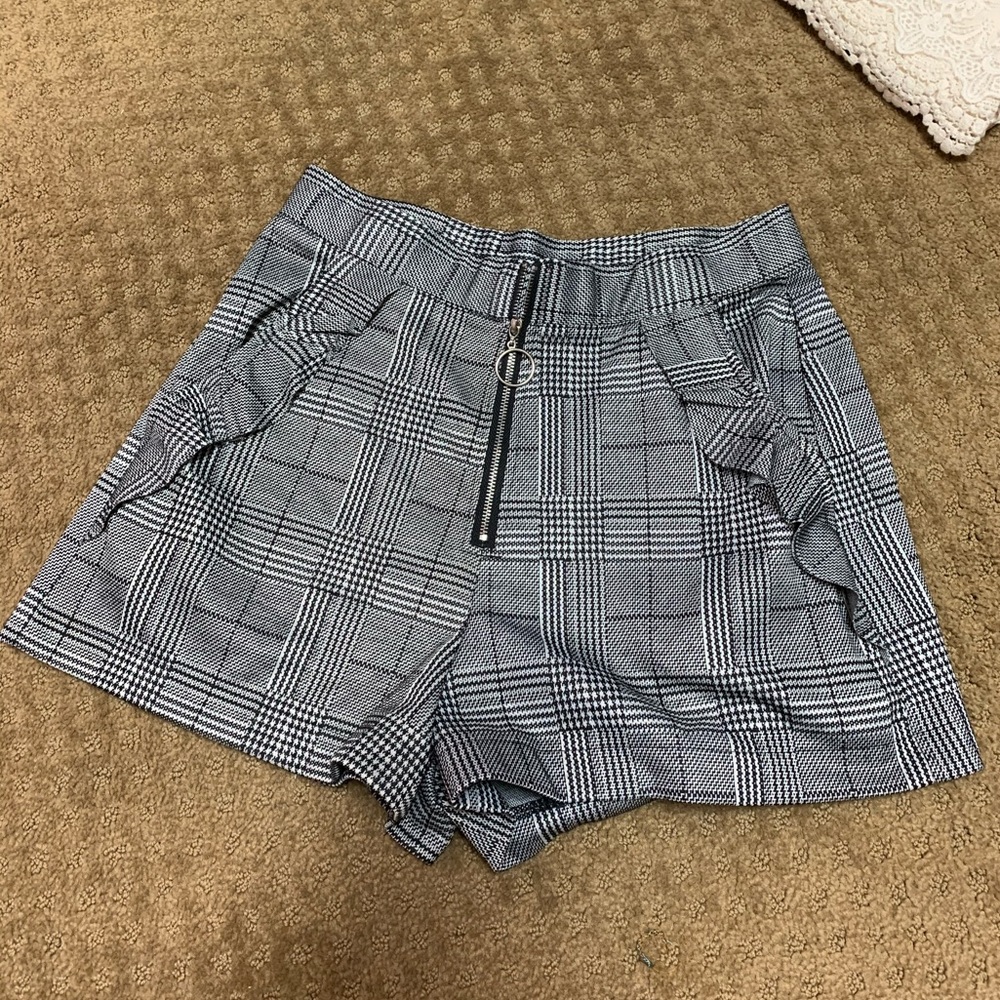 Urban plaid shorts